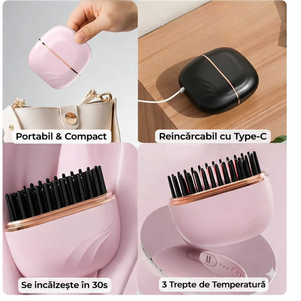 Peria Magică de Îndreptat Părul